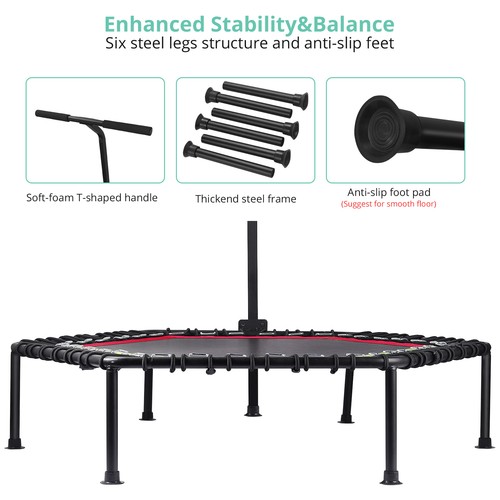 Trampoline fitness jumper - trampoline,